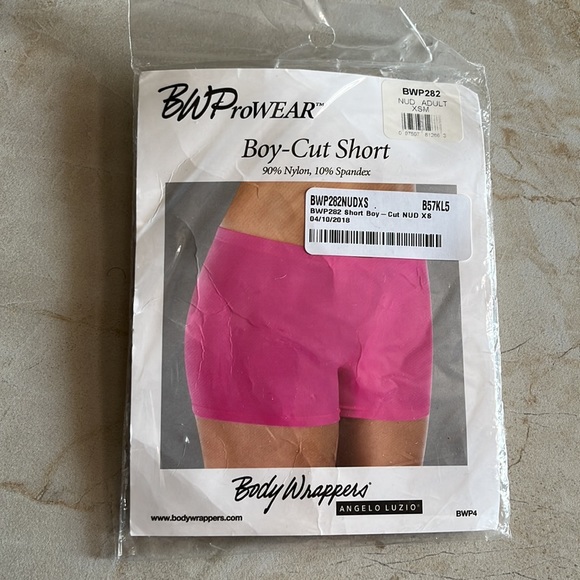 boy-cut nude dance bottoms - Picture 2 of 3